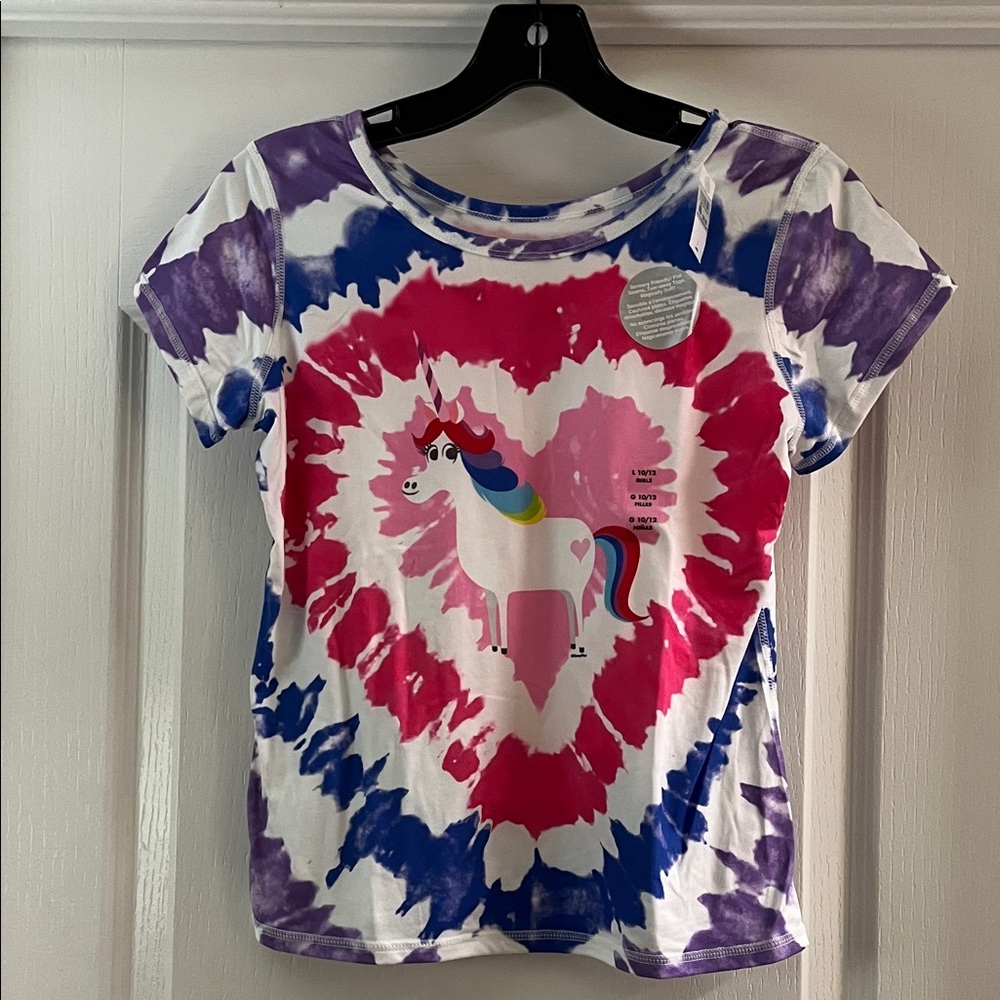 Disney Unicorn Tie-Dye Shirt - Pink, Purple, Blue